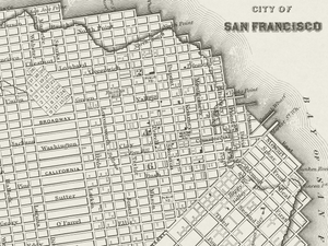 map of san francisco historical