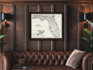 historically accurate florida map
